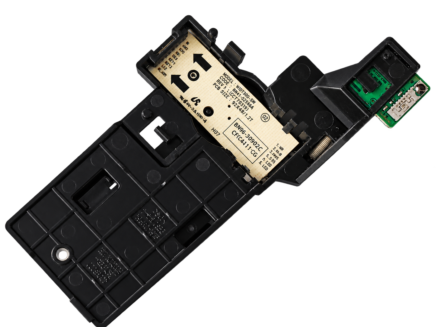 SAMSUNG | "UE48H5570AS" - BN96-30902C - BN59-01174A - WIDT30Q IR, Güç Tuşu / Butonu & Wi-Fi Modül Seti görsel 2