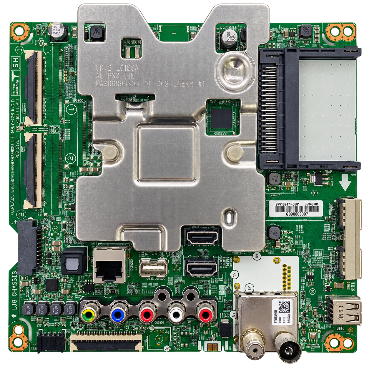 LG EAX67872805 (1.1) - 64687806 - 2HMAYZ - NC490DGG-AAGXA LM723-31 EAX67872805 (1.1) anakart
